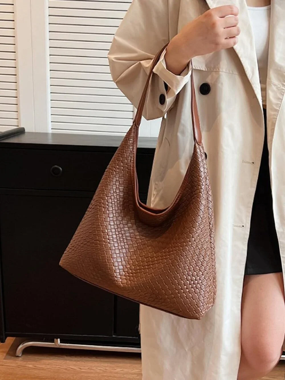 2026 Leather Tote Bag for Women Top-handle Shoulder Bag, Hobo Bags Large Capacit - Picture 6 of 6
